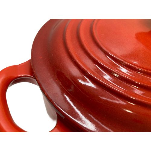 LE CREUSET (ルクルーゼ) ココットオーバル レッド 23cm