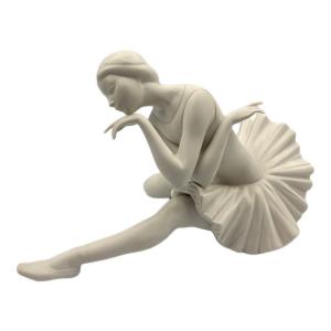 LLADRO (リヤドロ) フィギュリン マットホワイト バレリーナ