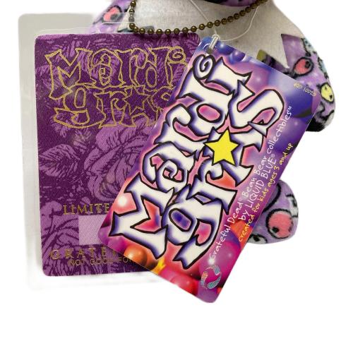 MARDI GRAS（マルディグラ） 7インチマスコット 18762/20000 グレイトフルデッドビーンベア LIMITED EDITION DEAD BEAR
