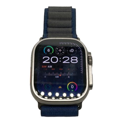 Apple (アップル) Apple Watch ULTRA 2 MREK3J/A GPS+Cellularモデル 49MM 〇 バッテリー:Sランク(100%) 程度:Bランク 356245742681076