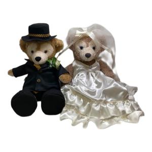 DISNEY (ディズニー) ヌイグルミ ウエディングペア ダッフィー&シェリーメイ