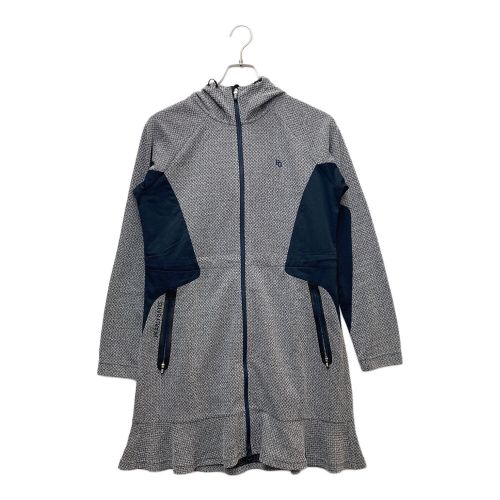 PEARLY GATES (パーリーゲイツ) ゴルフウェア(トップス) レディース SIZE M ネイビー 2023年モデル フーディーワンピース 055-3224006