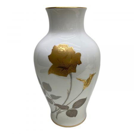 大倉陶園 (オオクラトウエン) 金蝕バラ花瓶 36cm｜トレファクONLINE