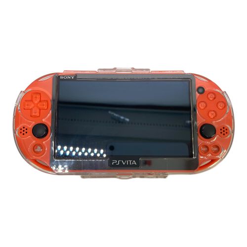 SONY (ソニー) PSVITA PCH-2000[PSVITA] ネオンオレンジ