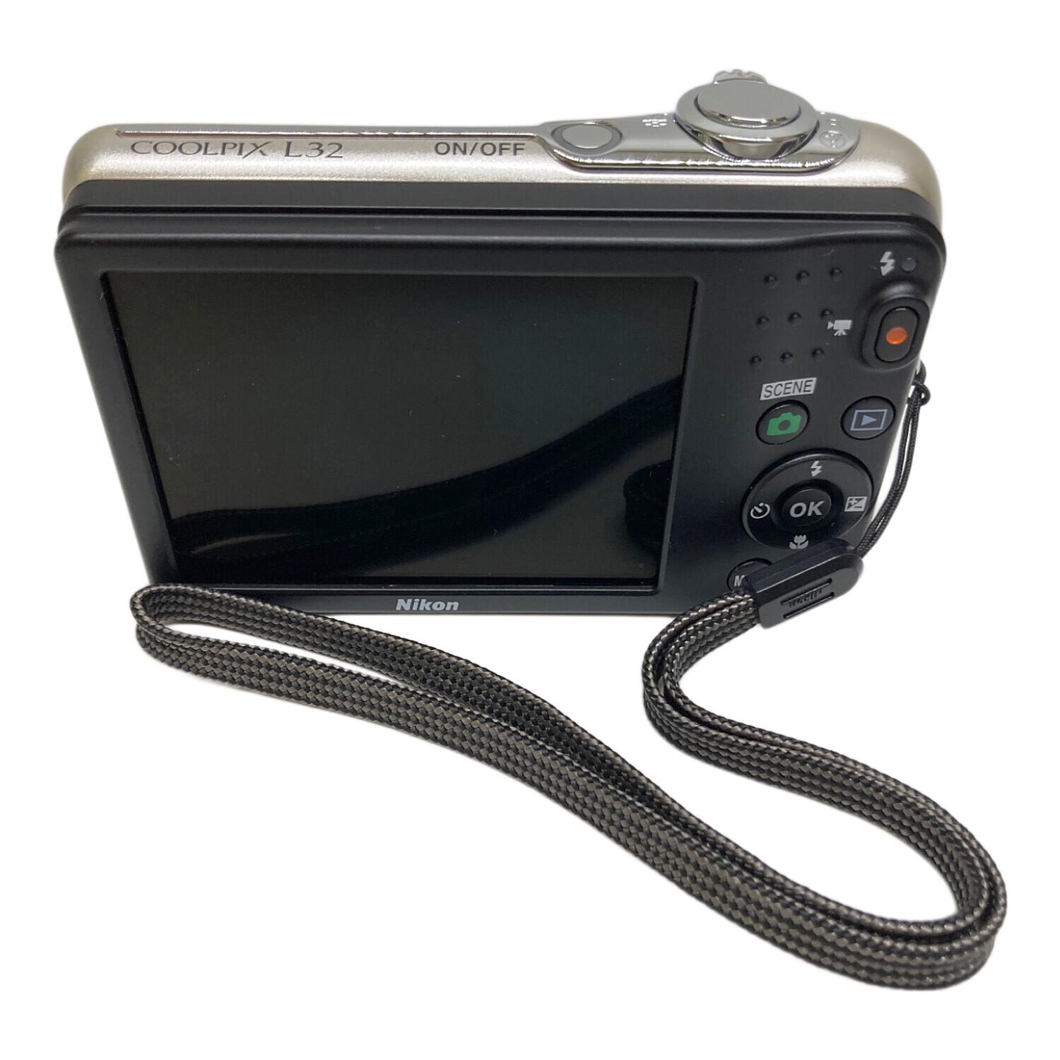 Nikon (ニコン) コンパクトデジタルカメラ COOLPIX L32 2048万画素(総