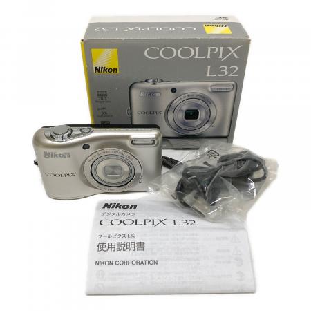 Nikon (ニコン) コンパクトデジタルカメラ COOLPIX L32 2048万画素(総