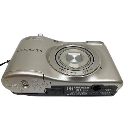 Nikon (ニコン) コンパクトデジタルカメラ COOLPIX L32 2048万画素(総画素) 1/2.3型CCD 乾電池 SDXCカード対応 80～1600 2002392