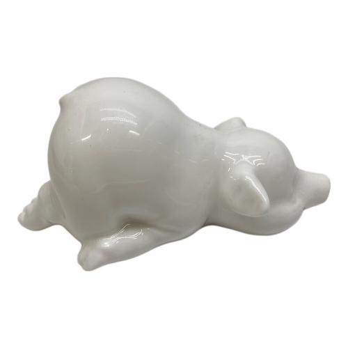 Noritake (ノリタケ) フィギュリン ノリタケの森フィギュア 幸せの子ブタ 寝ぶた