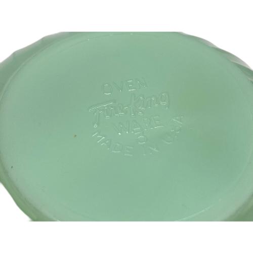 Fire King (ファイヤーキング) スワールミキシングボウル ジェダイ グリーン スワール