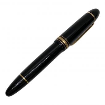MONTBLANC (モンブラン) 万年筆 ブラック×ゴールド ペン先18K No.149 マイスターシュテック GH1017826