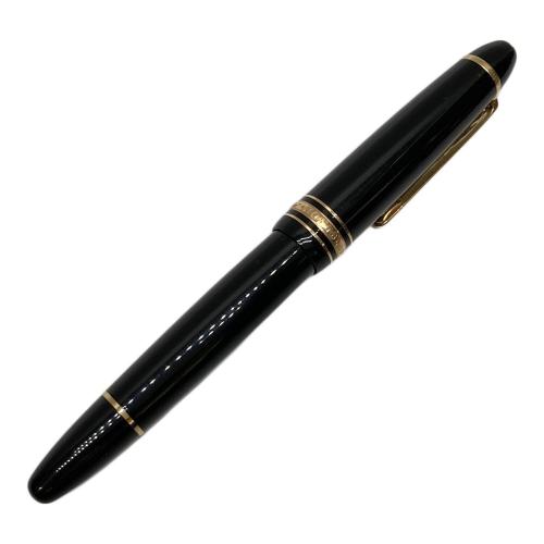 MONTBLANC (モンブラン) 万年筆 ブラック×ゴールド ペン先14K マイスターシュテックフィックス GF1061016
