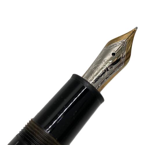 MONTBLANC (モンブラン) 万年筆 ブラック×ゴールド ペン先14K マイスターシュテックフィックス GF1061016