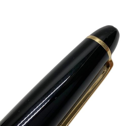 MONTBLANC (モンブラン) 万年筆 ブラック×ゴールド ペン先14K マイスターシュテックフィックス GF1061016