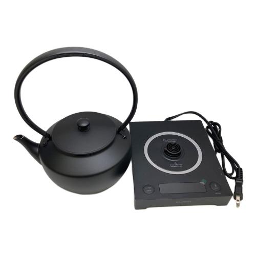 BALMUDA (バルミューダ) 電気ケトル MOON KETTLE KPT02JP-BK 程度S(未使用品) 未使用品