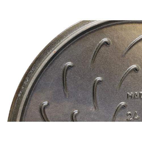 Staub (ストウブ) ソテーパン グレー 40511-471 ブレイザー・ソテーパン 24cm USED