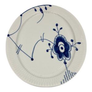 ROYAL COPENHAGEN (ロイヤル・コペンハーゲン) オーバルプレート ブルーフルーテッド・メガ