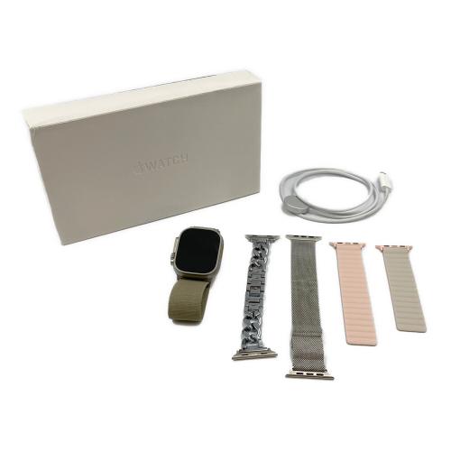 Apple (アップル) Apple Watch ULTRA 2 MREY3J/A 充電器・替えバンド付