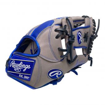 RAWLINGS (ローリングス) 軟式グローブ グレー×ブルー HYPER TECH GR4HTCN62