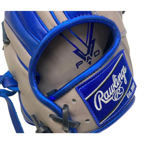 Rawlings 軟式グローブ 青 Rawlings 野球グローブ 青 ローリングス（Rawlings）少年軟式用