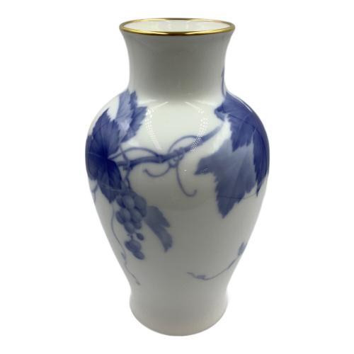 大倉陶園 (オオクラトウエン) 花瓶 ブルーローズ