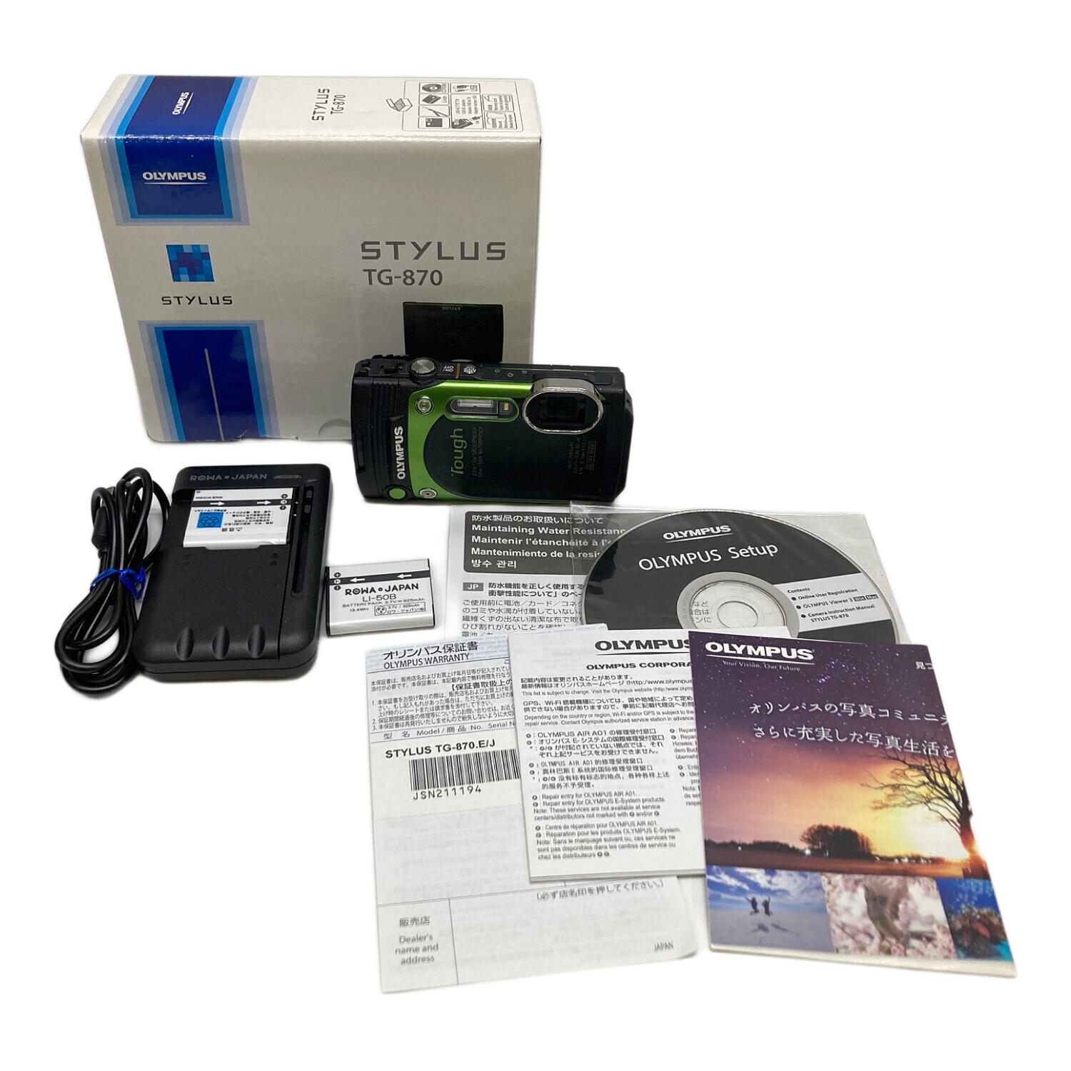 OLYMPUS (オリンパス) コンパクトデジタルカメラ キズ・サビ有 TG-870