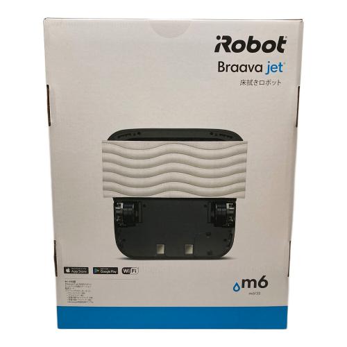 iRobot (アイロボット) ロボットクリーナー ブラーバ ジェット m6 m613360 程度S(未使用品) 純正バッテリー 未使用品