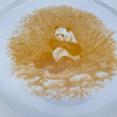 HERMES (エルメス) プレート ジャイアントパンダ ANIMALIA GRAND PANDA USED品