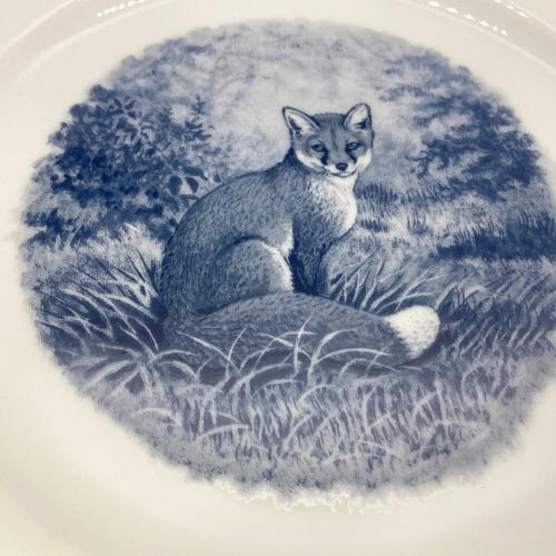 HERMES (エルメス) プレート キツネ ANIMALIA RENARD USED品