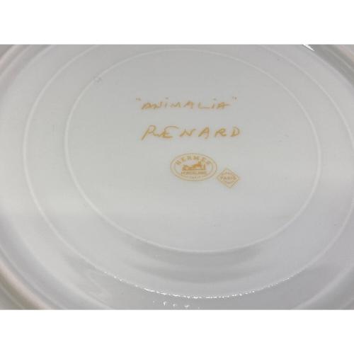 HERMES (エルメス) プレート キツネ ANIMALIA RENARD USED品