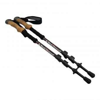 BLACK DIAMOND (ブラックダイヤモンド) トレッキングポール ブラック ALPINE CARBON CORK