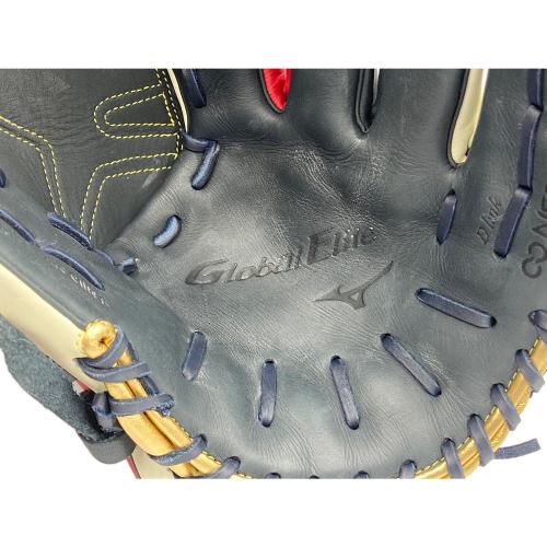 MIZUNO (ミズノ) 軟式グローブ ネイビー×レッド 23SS Global Elite インフィニティNEO 投手用