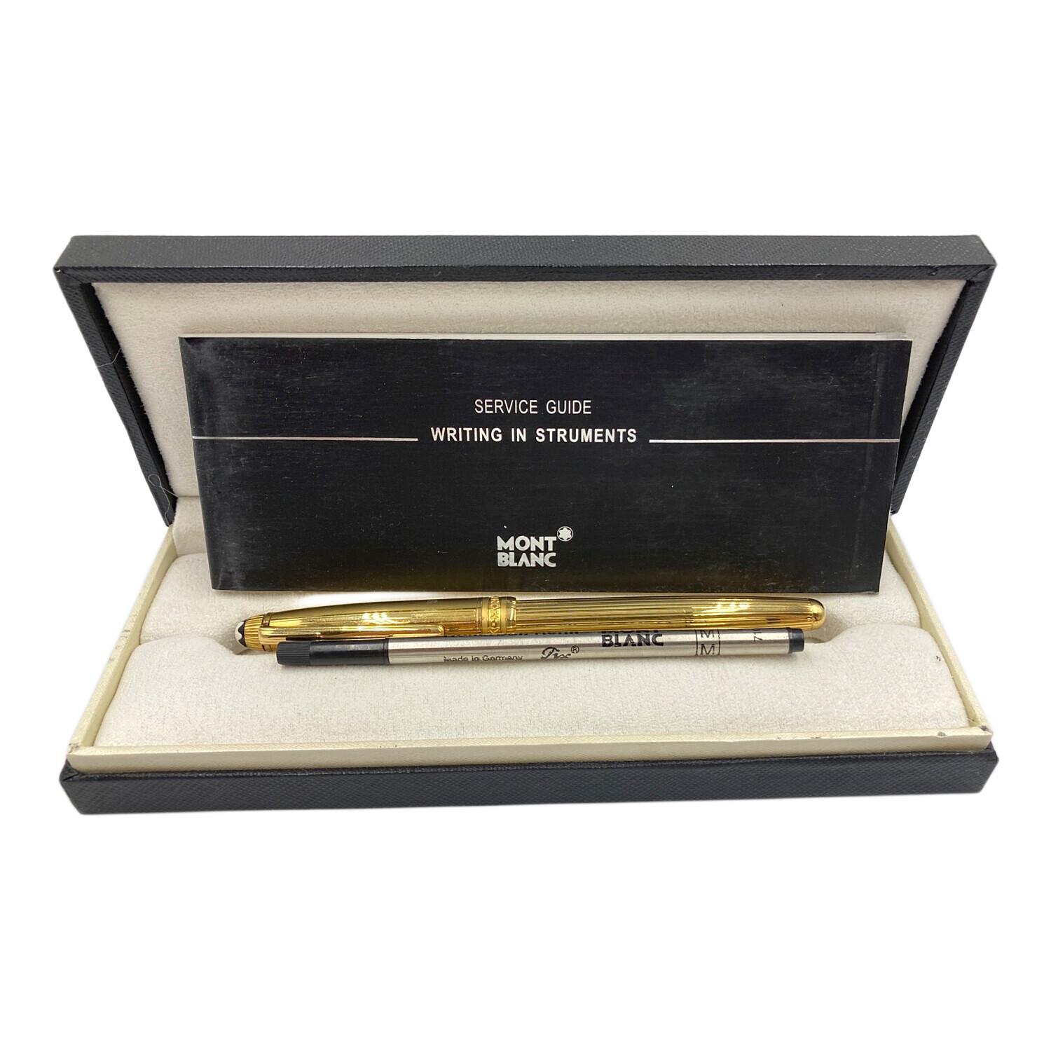 MONTBLANC (モンブラン) ボールペン ゴールドカラー マイスターシュ