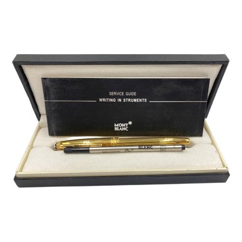 MONTBLANC (モンブラン) ボールペン ゴールドカラー マイスターシュテック SILVER925/ゴールドプレート XY2006108
