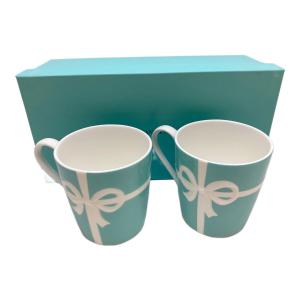 TIFFANY & Co. (ティファニー) マグカップセット ブルーボックスマグ 2Pセット 未使用品