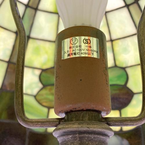 WORLD'S TIFFANY STAINED HOUSE(ワールドティファニーステンドハウス)ティファニーランプ ※インテリアとして 動作保証無し