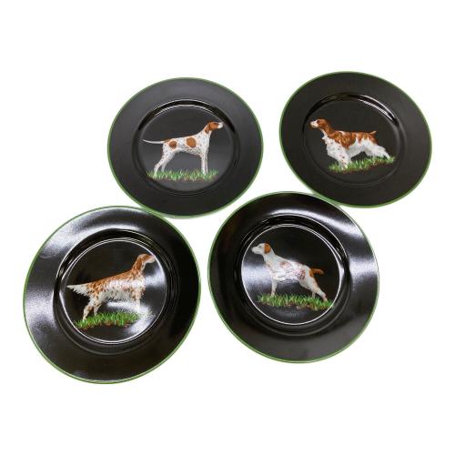 TIFFANY & Co. (ティファニー) プレートセット HUNTING DOGS 4Pセット USED品