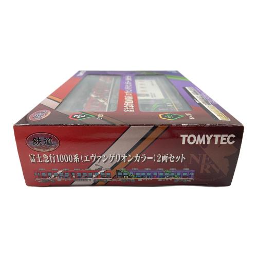 TOMYTEC（トミーテック）模型 1/150 富士急行1000系(エヴァンゲリオンカラー)2両セット 「鉄道コレクション」