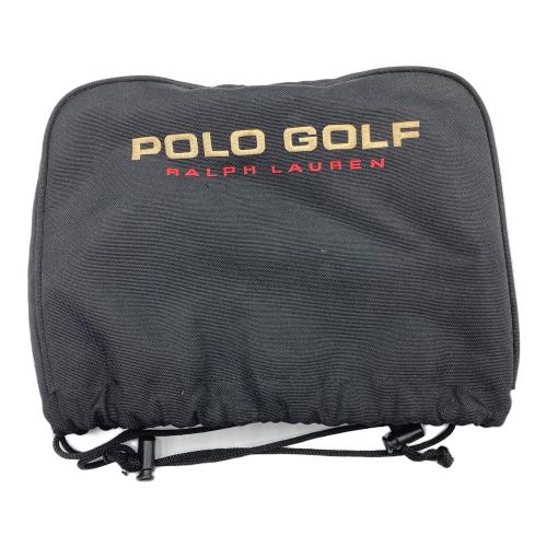 POLO GOLF (ポロ ゴルフ) アイアンカバー ブラック ロゴ刺繍