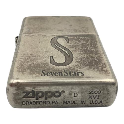 ZIPPO (ジッポ) オイルライター SEVEN STARS 2000年製