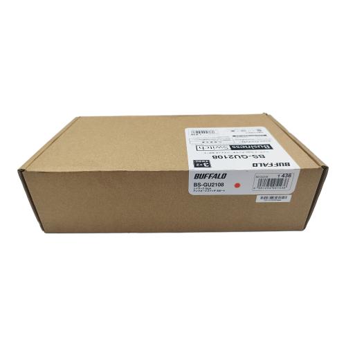 BUFFALO (バッファロー) アンマネージスイッチ BS-GU2108 レイヤー2 Giga アンマネージスイッチ 8ポート 未使用品