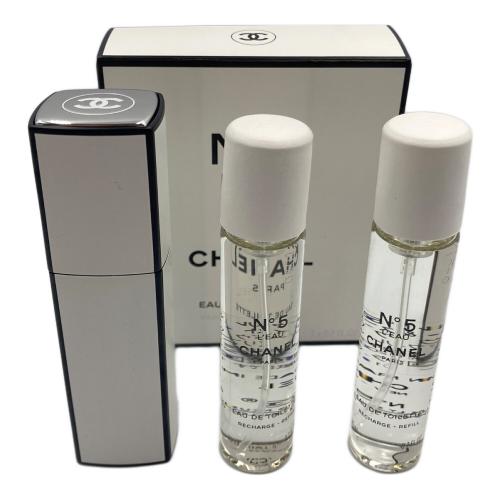 CHANEL NO5 (シャネルナンバー５) オードトワレ L'EAU TWIST AND SPRAY 20ml×3