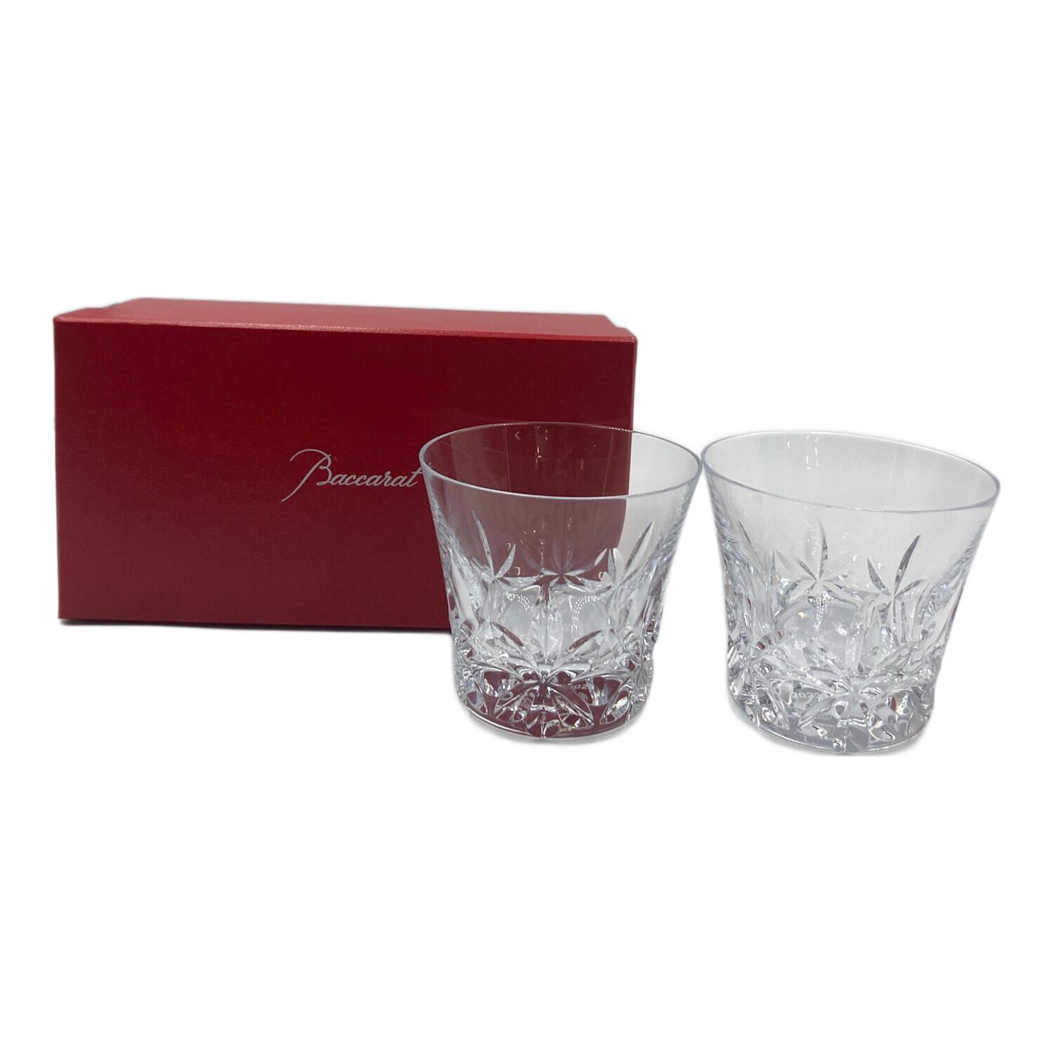 Baccarat クリスタルカットグラス 2個セット　2023 Baccarat クリスタルカットグラス 2個セット Baccarat The YEAR