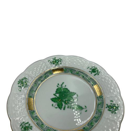 Herend (ヘレンド) ミニプレート アポニーグリーン USED品