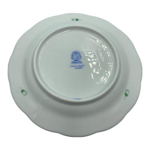 Herend (ヘレンド) ミニプレート アポニーグリーン USED品