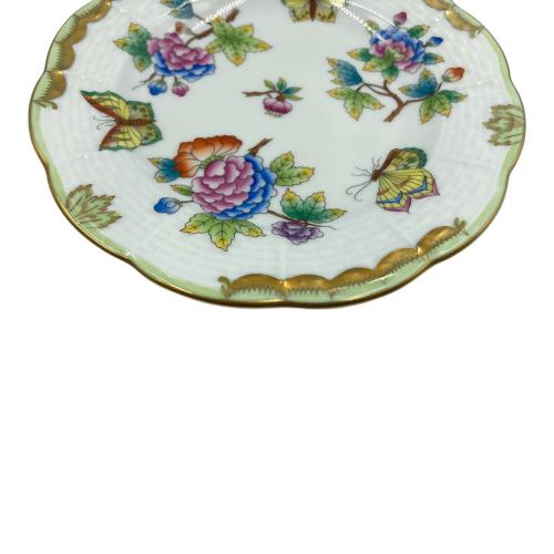 Herend (ヘレンド) ミニプレート ヴィクトリアブーケ USED品