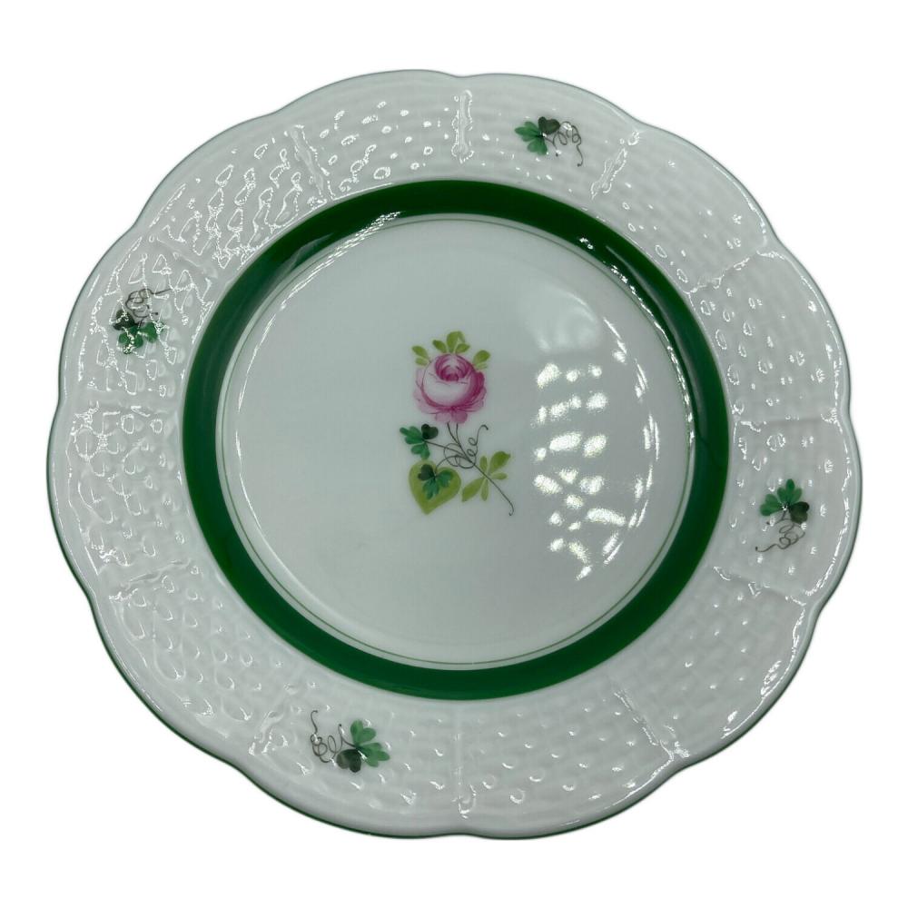 A.【HEREND】超美品☆インドの華☆23cmプレート5枚 Herend (ヘレンド) ミニプレート ウィーンのバラ USED品