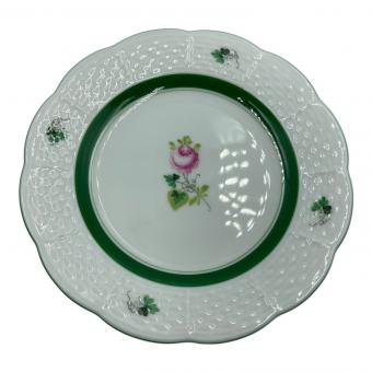Herend (ヘレンド) ミニプレート ウィーンのバラ USED品