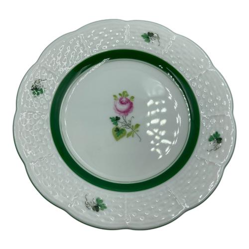 Herend (ヘレンド) ミニプレート ウィーンのバラ USED品