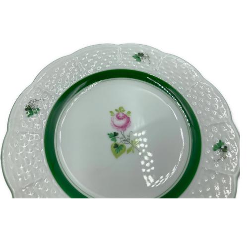 Herend (ヘレンド) ミニプレート ウィーンのバラ USED品