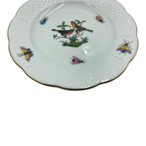 Herend (ヘレンド) ミニプレート ロスチャイルドバード USED品
